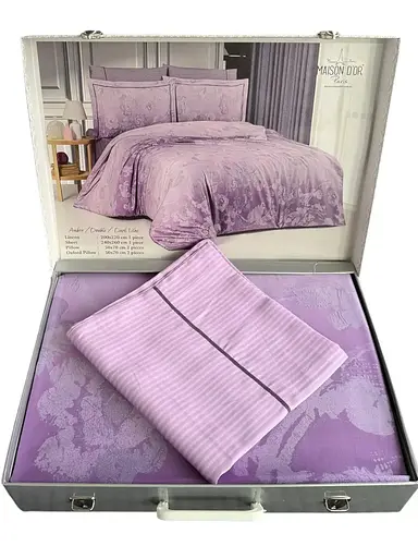 Постельное белье Ambre Dark Lilac Тенсел Maison D'or pbe0052197 - фото 3