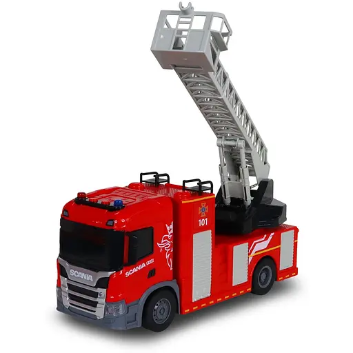 Автомодель TechnoDrive Big Truck Пожарная машина Scania (6407KS) - фото 5