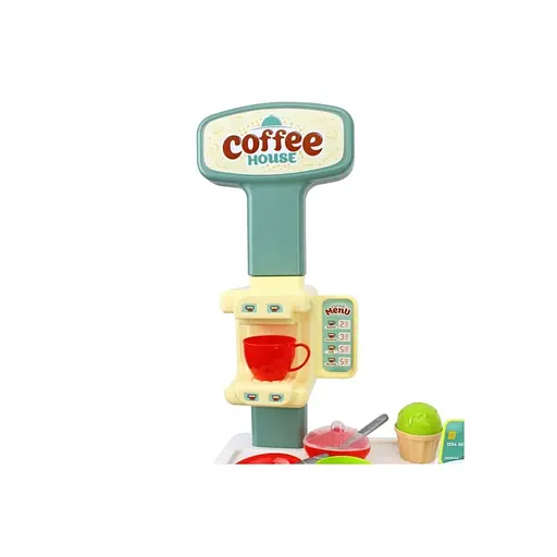 Ігровий дитячий набір "Кав'ярня" ТехноК 9765TXK прилавок з полицями, іграшкові солодощі - фото 6