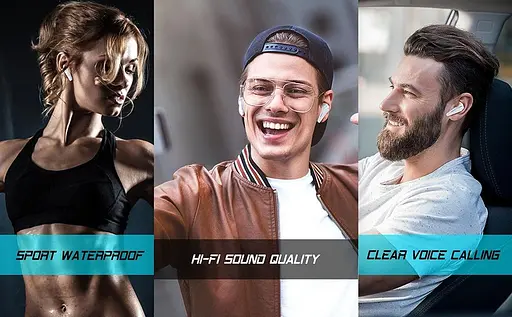 Ігрові бездротові навушники BX16 Gaming TWS білий - фото 8