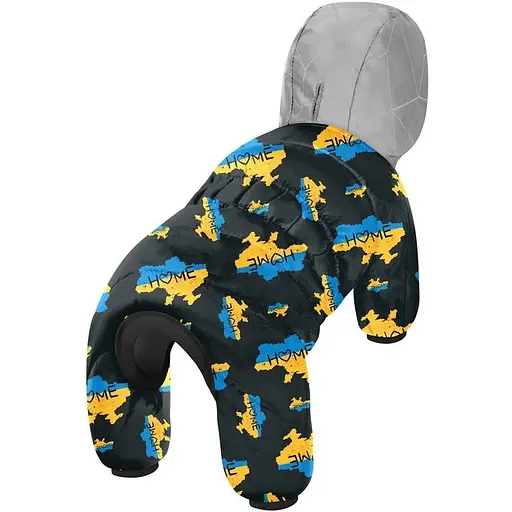 Комбинезон для собак Waudog Clothes рисунок Дом L55 В 77-79 см С 47-50 см [CD]