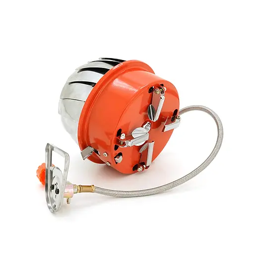 Туристическая газовая горелка Kovab K-206 с пьезоподжигом и защитой от ветра под газовые баллоны бутан и пропан-бутан - фото 5