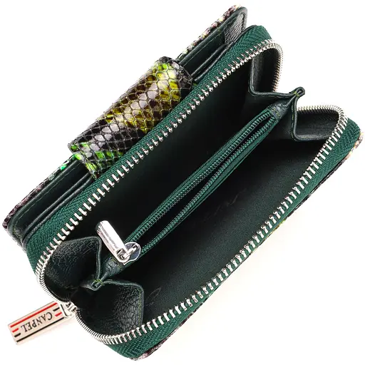 Жіночий шкіряний гаманець Canpellini 9.5х13.2х3 см acs0025519 - фото 6