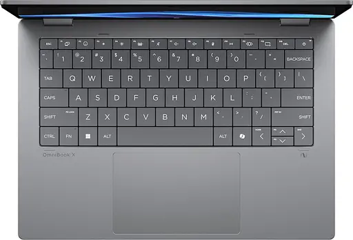 Ноутбук HP 14 OmniBook X Flip x360 14-fk0004ua 2048x1080 IPS Touch/Ryzen 5 AI 340/16GB/512SSD/UMA/W11H/Grey (C3VD1EA) - фото 10