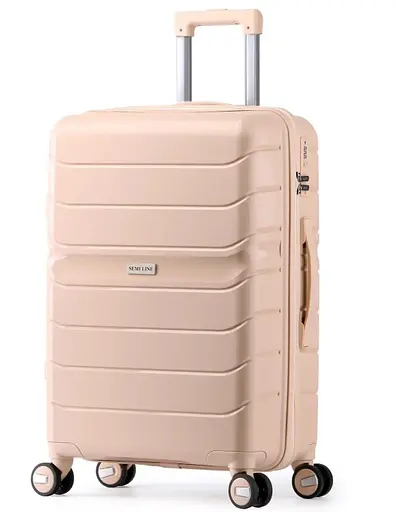 Валіза Semi Line 24" (M) Cappuccino (T5770-2) (DAS302954) - фото 1