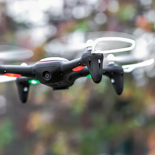 Квадрокоптер игрушечный Syma X15W на радиоуправлении с камерой белый (X15W White) - фото 9