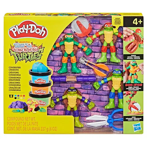 Набір для творчості Hasbro Play-Doh з масою для ліплення Черепашки-ніндзя Ковабунга (G0556) - фото 3