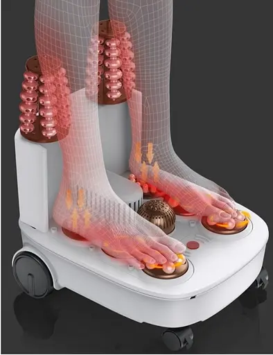 Масажер для ніг з підігрівом Benbo ZY-968 гідромасажна ванночка - фото 7