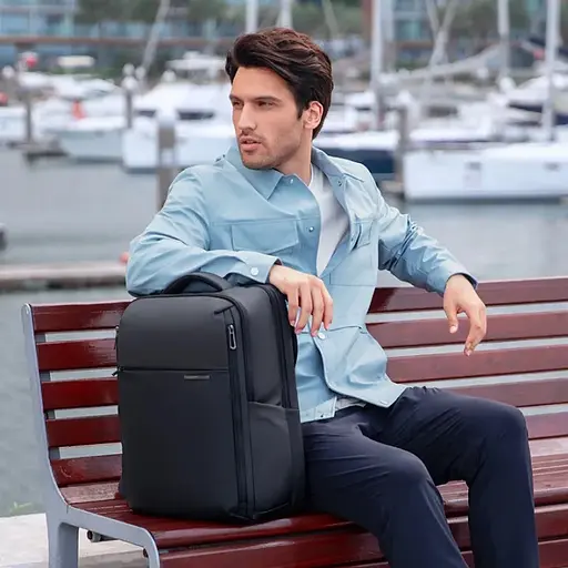 Рюкзак Mark Ryden для ноутбука 15.6 дюймов MR9418 с ортопедической спинкой Черный - фото 4