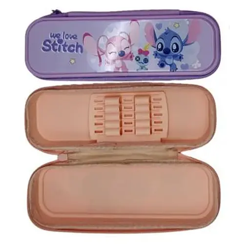 Пенал-косметичка с держателем Стич, 91-А (в ассортименте)