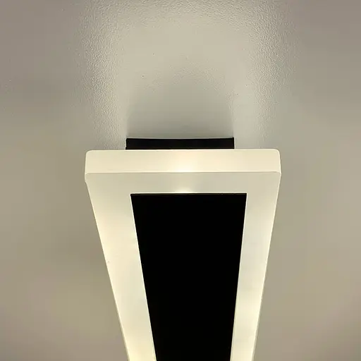 Сучасні лінійні бра в чорному корпусі 80 см Арт. WB 19/800 BK Line F - фото 4