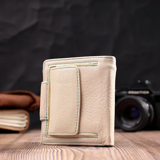 Кожаный женский кошелек ST Leather 10х11.3х1.5 см acs0028367 - фото 9