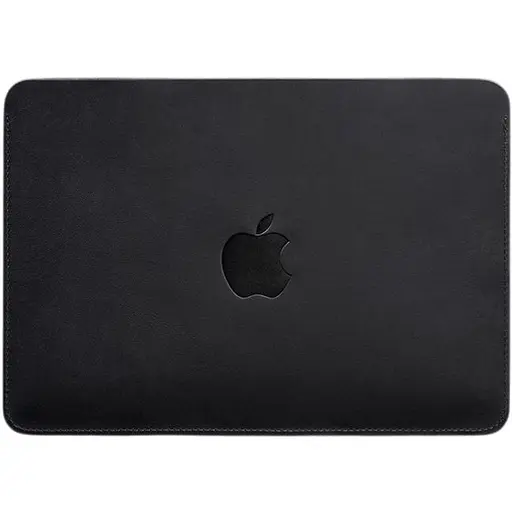 Чохол із натуральної шкіри BlankNote для MacBook 13 дюйм Синій Crazy Horse - фото 1