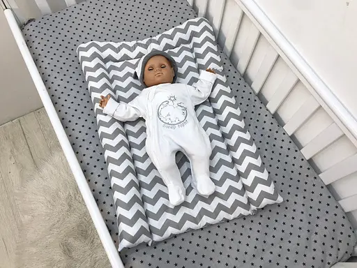 Матрац Moontime на пеленальний стіл "Зигзаг сірий" - фото 2