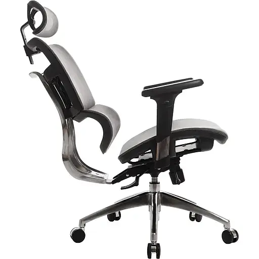 Офісне крісло GT Racer B-237A, сіре (B-237A Gray) - фото 5