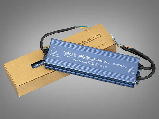 Блок живлення 24В, для підключення LED стрічки, 500Вт, 20.8А - фото 1