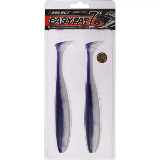 Силикон Select Easy Fat 7" #280 (2 шт/уп) - фото 2