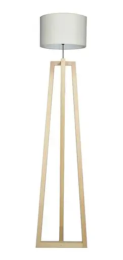 Торшер Sirius FL 0207-WW с абажуром - фото 3