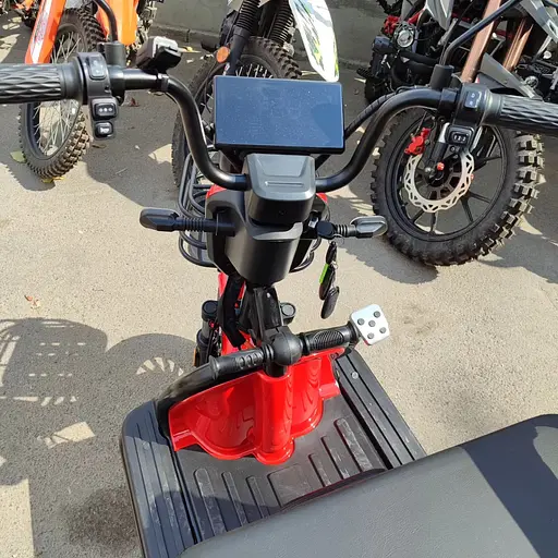 Електроскутер Триколісний Crosser TR1 Pro (1000W, 72V, 20Ah) Червоний - фото 4