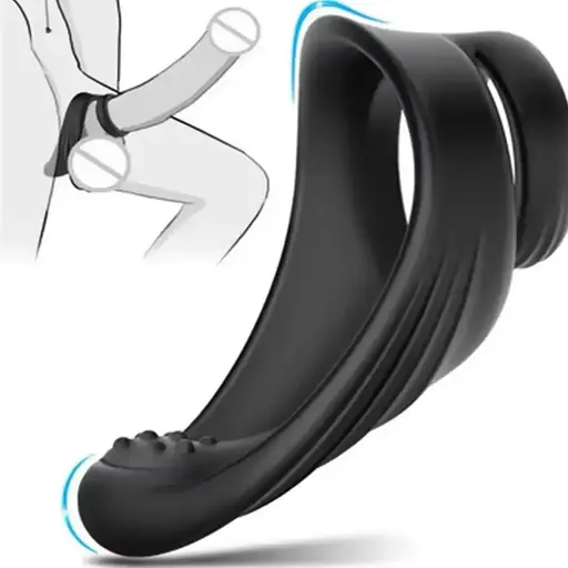 Ерекційне кільце на пеніс та мошонку Love To Love Flux Ring - фото 1