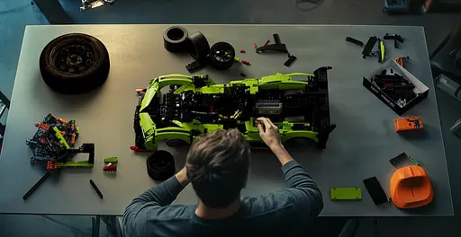 Конструктор Nifeliz Спортивний автомобіль S63 (NF10283) - фото 7