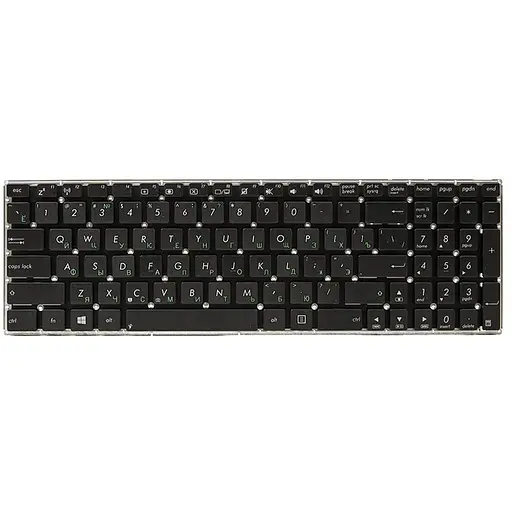 Клавиатура для ноутбука ASUS X501, X552, X550 черный, без фрейма