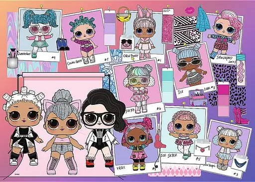 Пазл Trefl Милые куклы L.O.L. Сюрприз! 200 эл. (13288) - фото 2