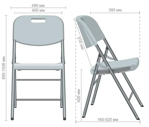 Складаний стілець Knox АМФ - фото 3