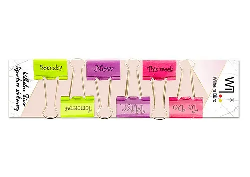 Набір біндерів з надписами