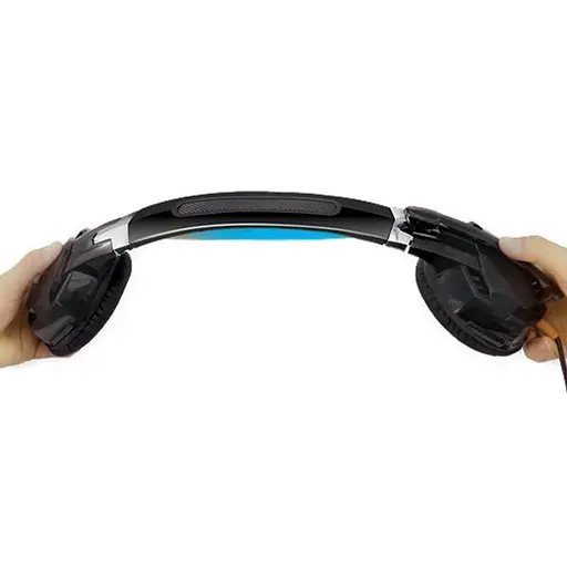 Навушники REAL-EL GDX-7500 black-blue - фото 6