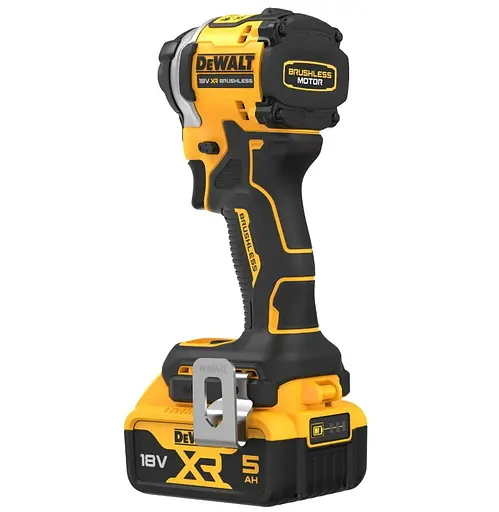 Шуруповерт аккумуляторный ударный DeWalt с АКБ и ЗУ DCF850P2T - фото 4