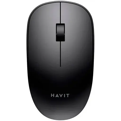 Миша бездротова Havit MS358GT чорний USB 2.4GHz оптична 1200 dpi 3 кнопки до 10 м 1xAA (HV-MS358GT) - фото 1