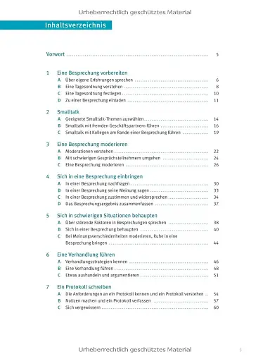 Menschen im Beruf. Training Besprechen und Prasentieren. Kursbuch mit Audio-CD - фото 3