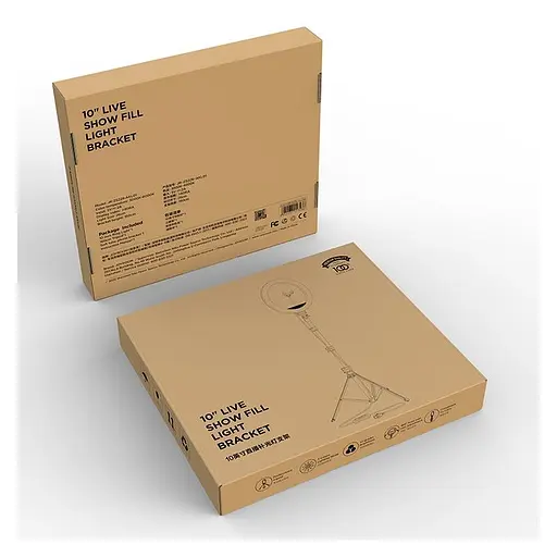 Держатель трипод Joyroom с кольцевой лампой 12" JR-ZS228 AKL03 Fill light live holder - фото 4