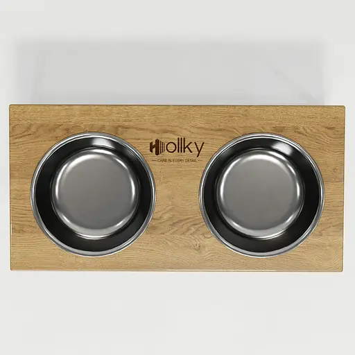 Hollky Base XL20 — миски на підставці для великих собак (2 × 1,8 л) - фото 7