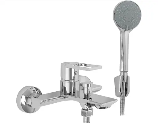 Смеситель для ванны Rea Flip настенный хром REA-B2002 Хром - фото 1