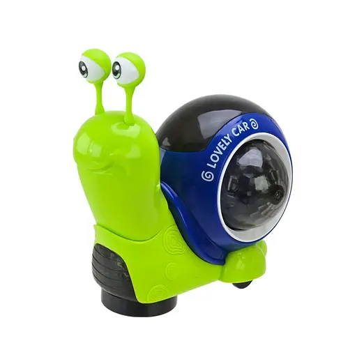 Детская Интерактивная игрушка "Улитка" Bambi PL-724-20(Green) музыка, песни - фото 1