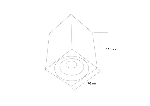 Точковий світильник MJ-Light TS5091 SBK - фото 2