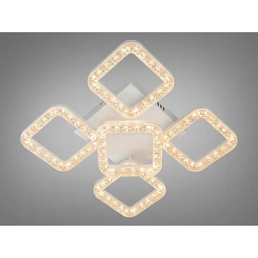 Стельова LED люстра Romin біла 74W - фото 1