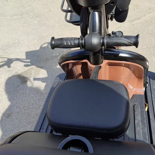 Електроскутер Триколісний Crosser TR1 (600W, 72V, 20Ah) Коричневий - фото 5