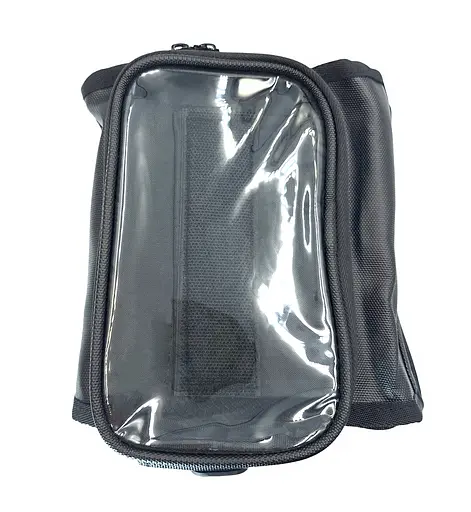 Велосумка на раму West Biking YP0707322 1,4 л для смартфона 7.2" 18х15х14 см черный (G0001974) - фото 3