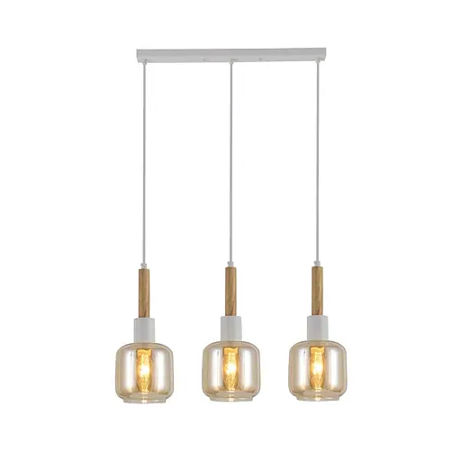 Накладний світильник Ardero BL1433-2 DENVER під лампу білий - фото 1