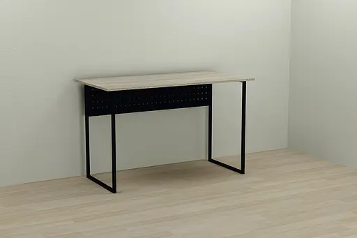 Компьютерный стол Ferrum-decor Майк 75x100x70 черный ДСП Дуб Сонома 16мм (FRD-103878) - фото 6