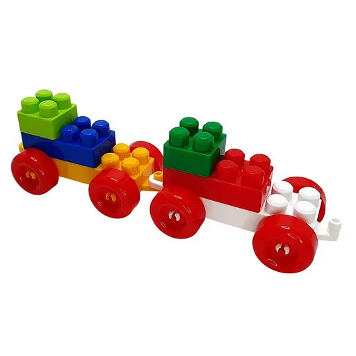 Детский блочный конструктор Doloni 013999/04 в пластиковом боксе 303 детали - фото 3