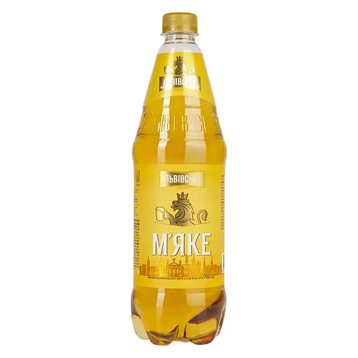 Пиво Львівське М'яке світле 4.2% 0.9 л - фото 2