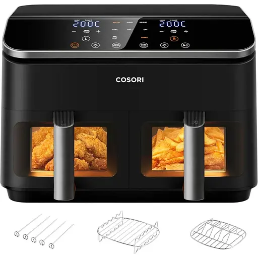 Мультипечь Cosori Dual Basket (CAF-R901-AEU) [126248] - фото 6