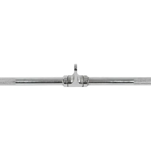 Ручка для верхньої тяги York Fitness 86см з паралельним хватом пряма, хром - фото 3