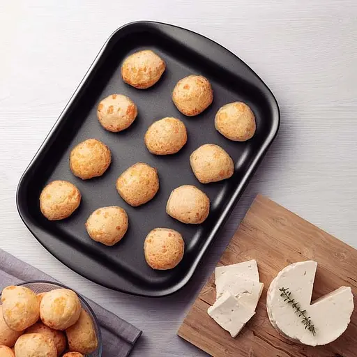 Форма для випікання Tramontina Brasil прямокутна 27.3x20x3.5 см графіт (20053/022) - фото 5