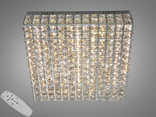 Люстра потолочная Diasha хрустальная LED хром 82 Вт - фото 1