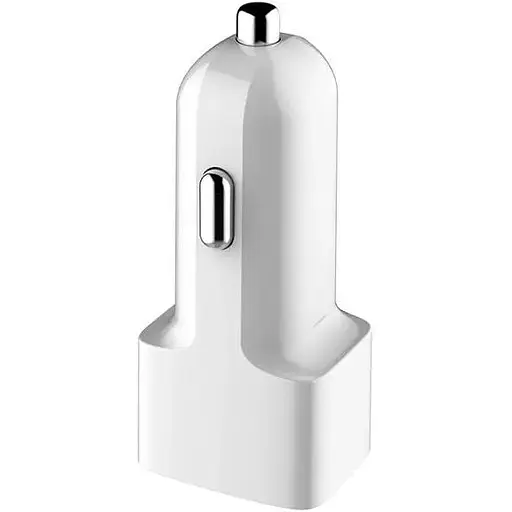 Автомобільний зарядний пристрій ColorWay (2USBх2.4A) AutoID White (CW-CHA009-WT) - фото 6